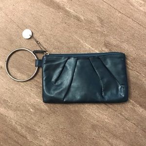 Beautiful teal wristlet